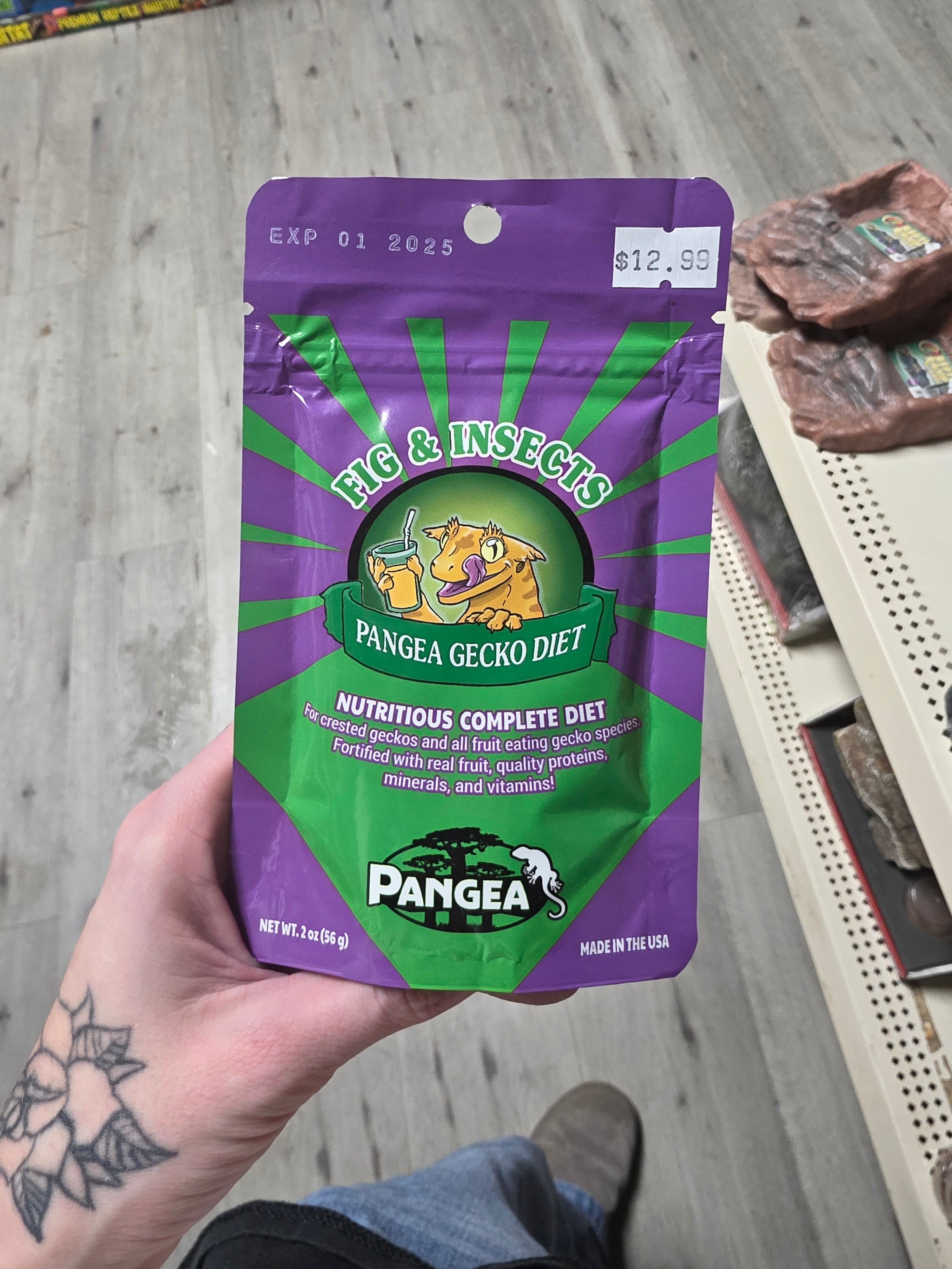 Pangea Complete Gecko Diet Fig & Insect 2oz
