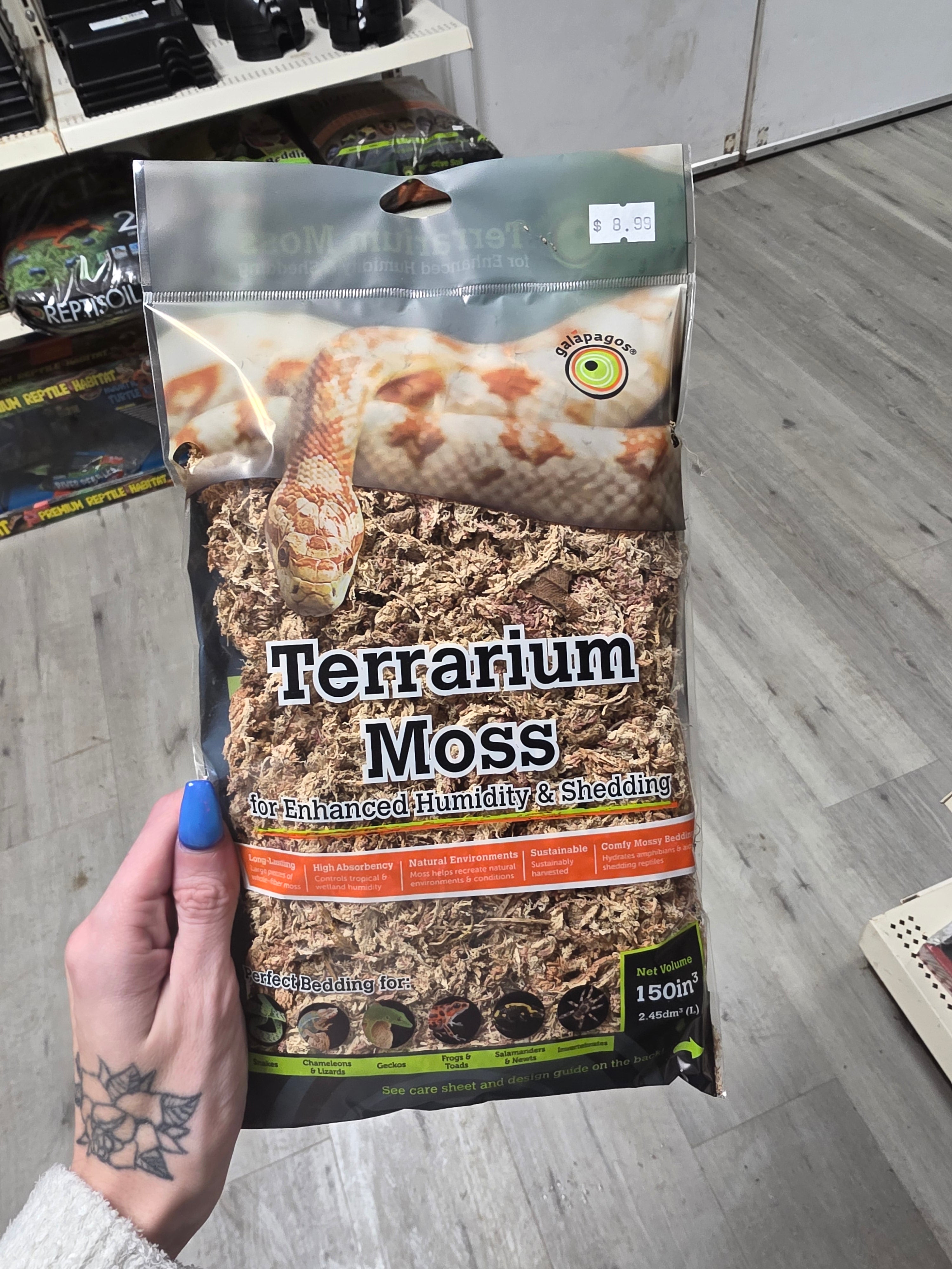 Galapagos Sphagnum Moss Blonde 150 cu in