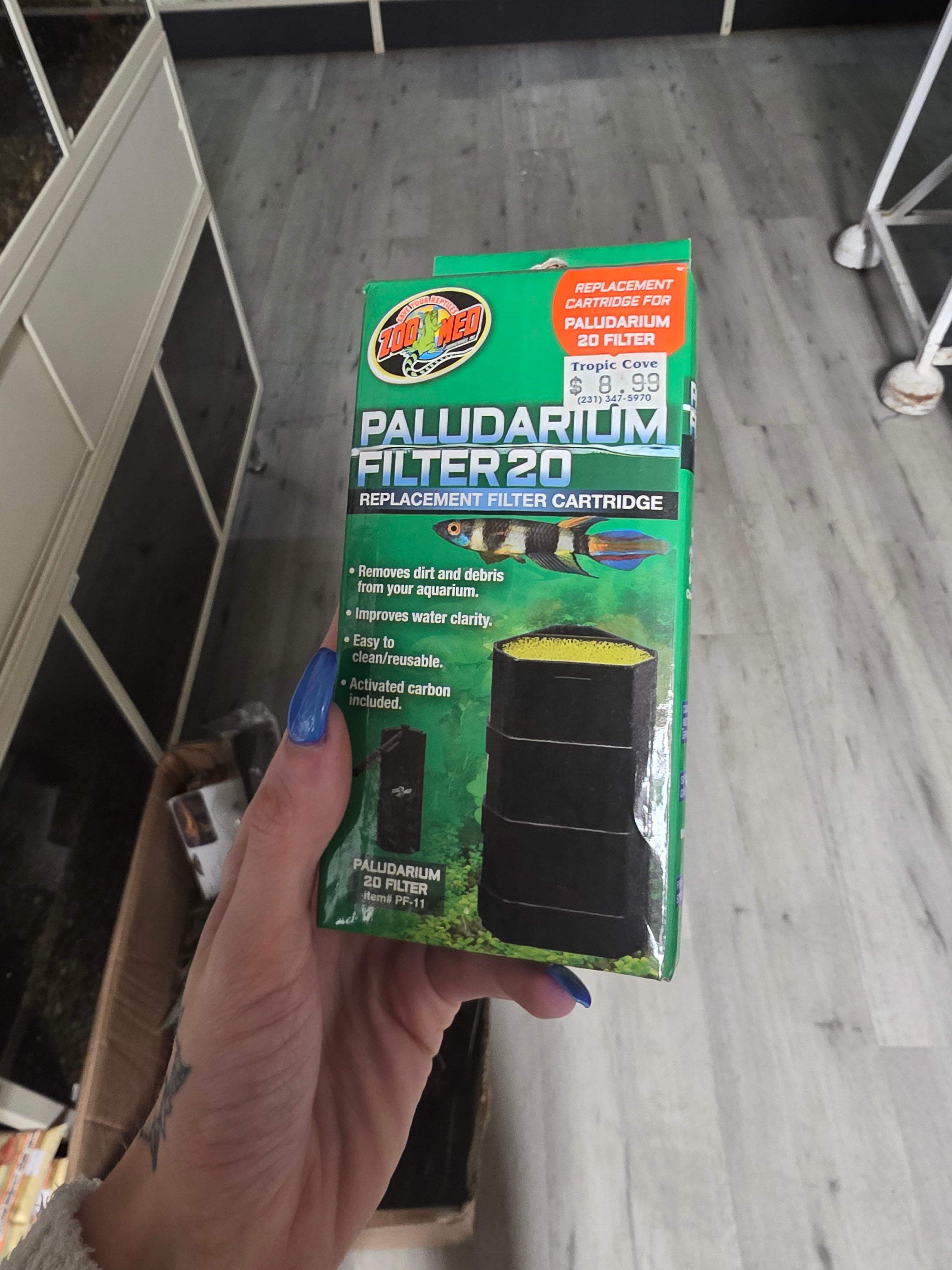 Zoo Med Paludarium 20 Filter Cartridge Replacement