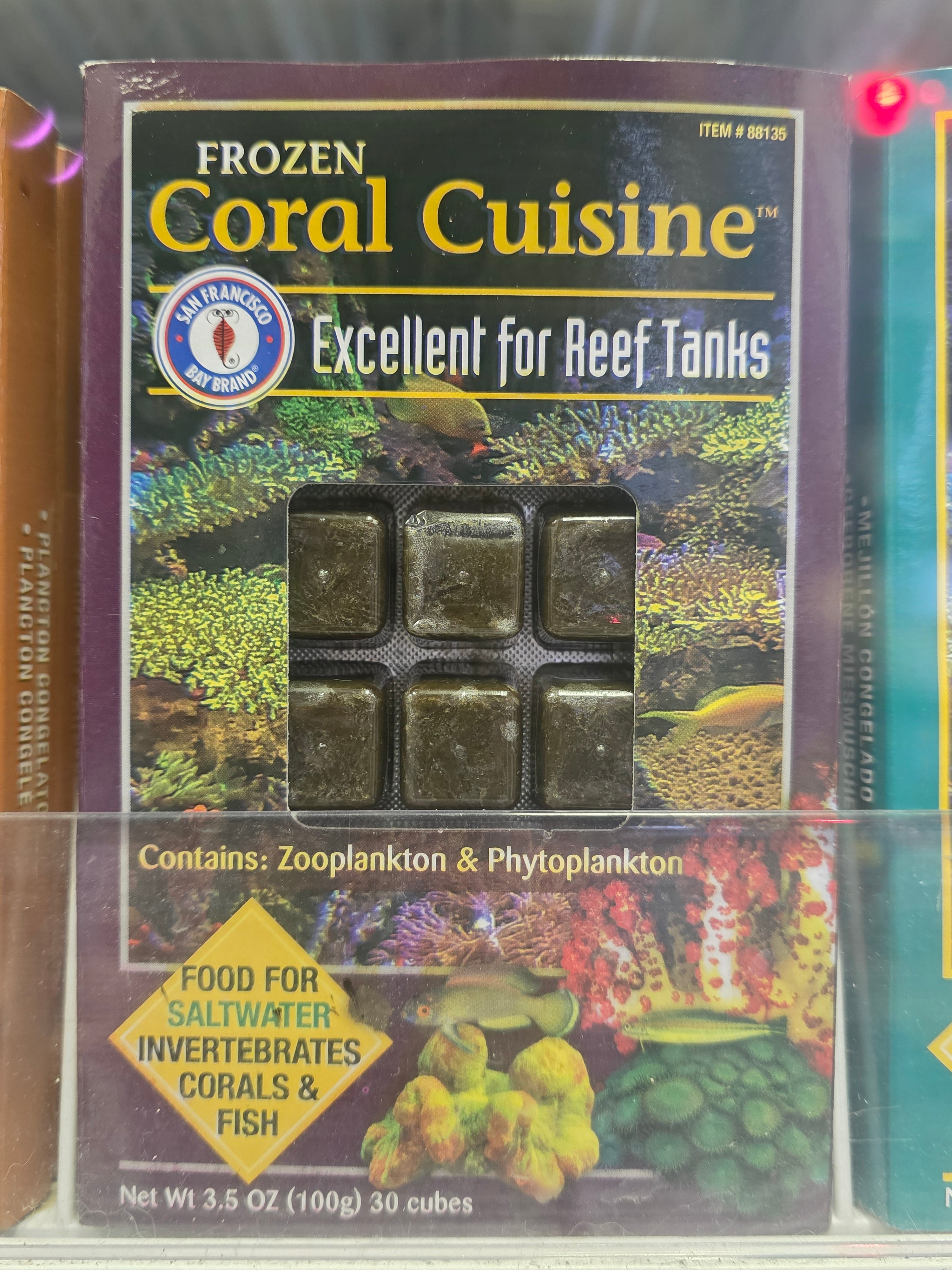 Frozen Coral Cuisine 3.5oz