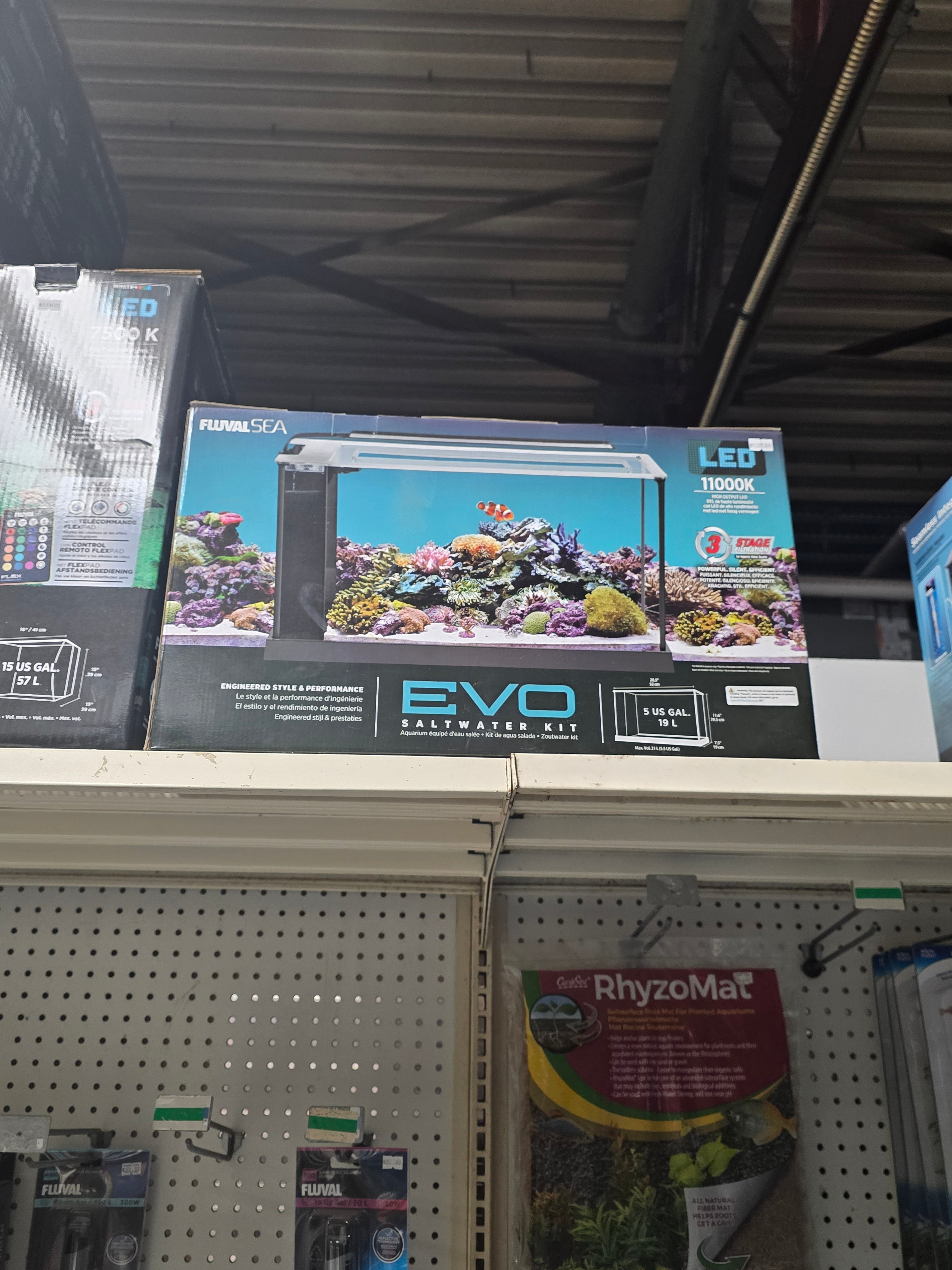 Fluval Sea EVO XII 13.5 gallon Aquarium Kit