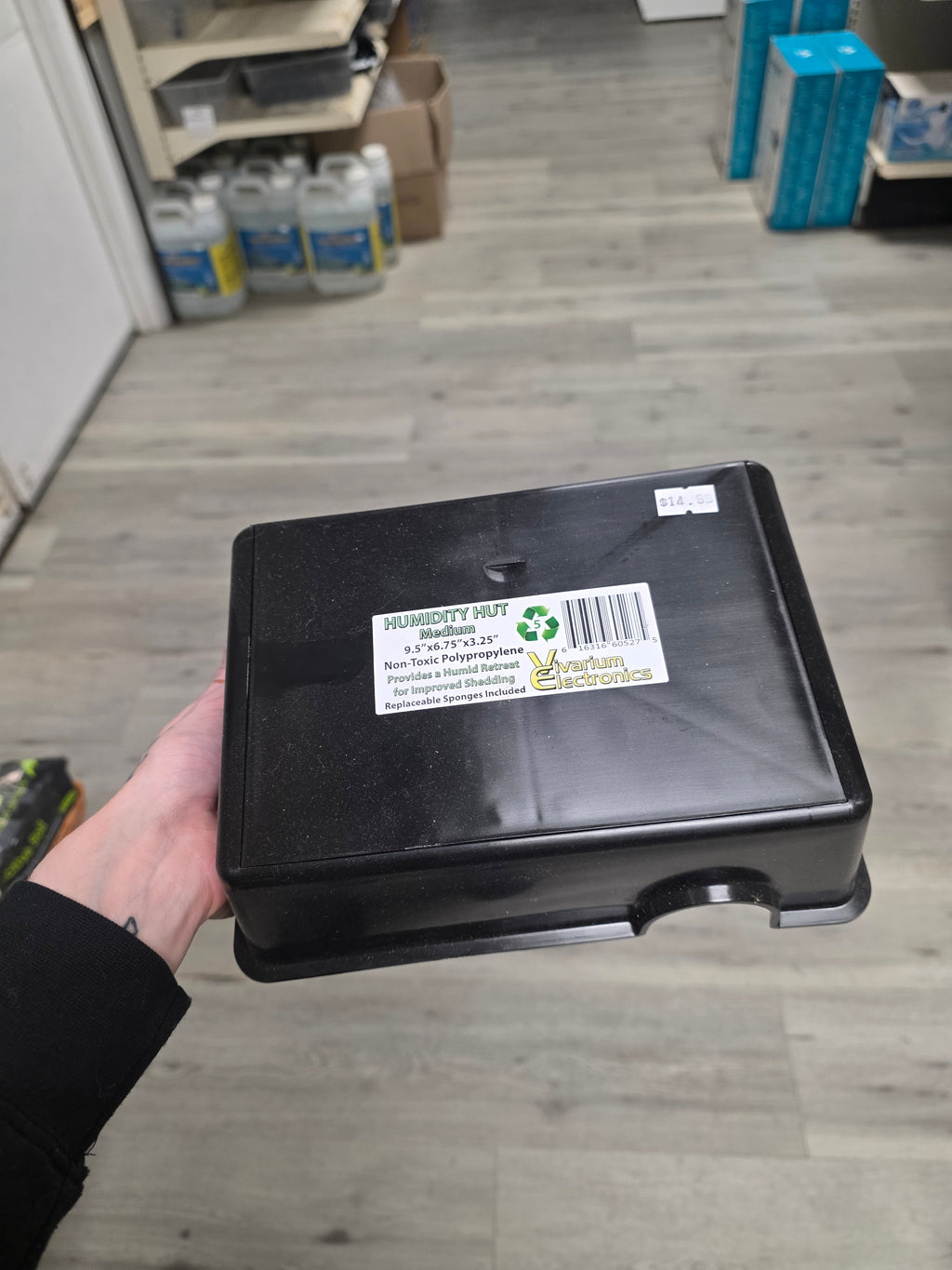 Vivarium Electronics Humidity Hide Box Med