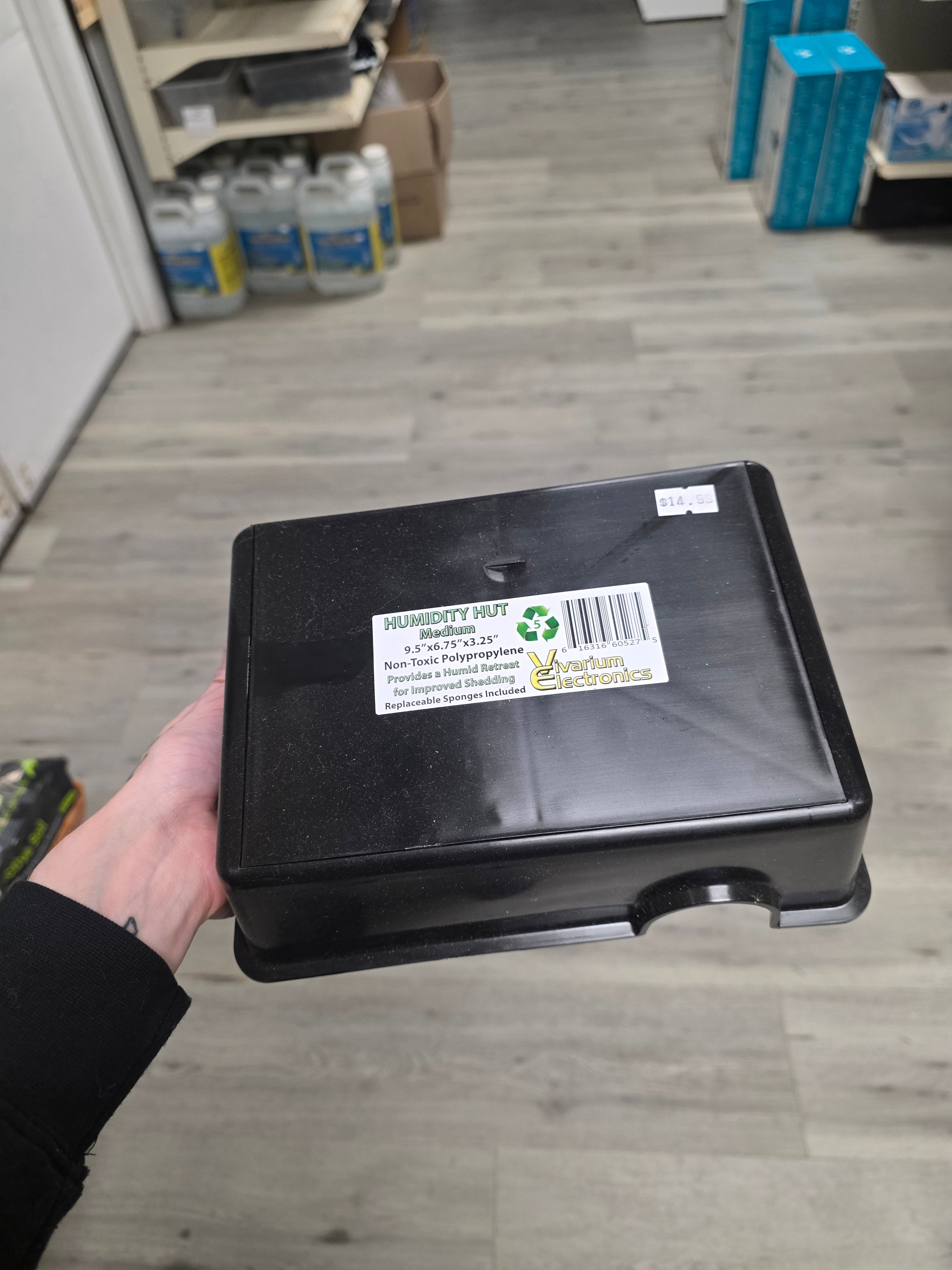 Vivarium Electronics Humidity Hide Box Med