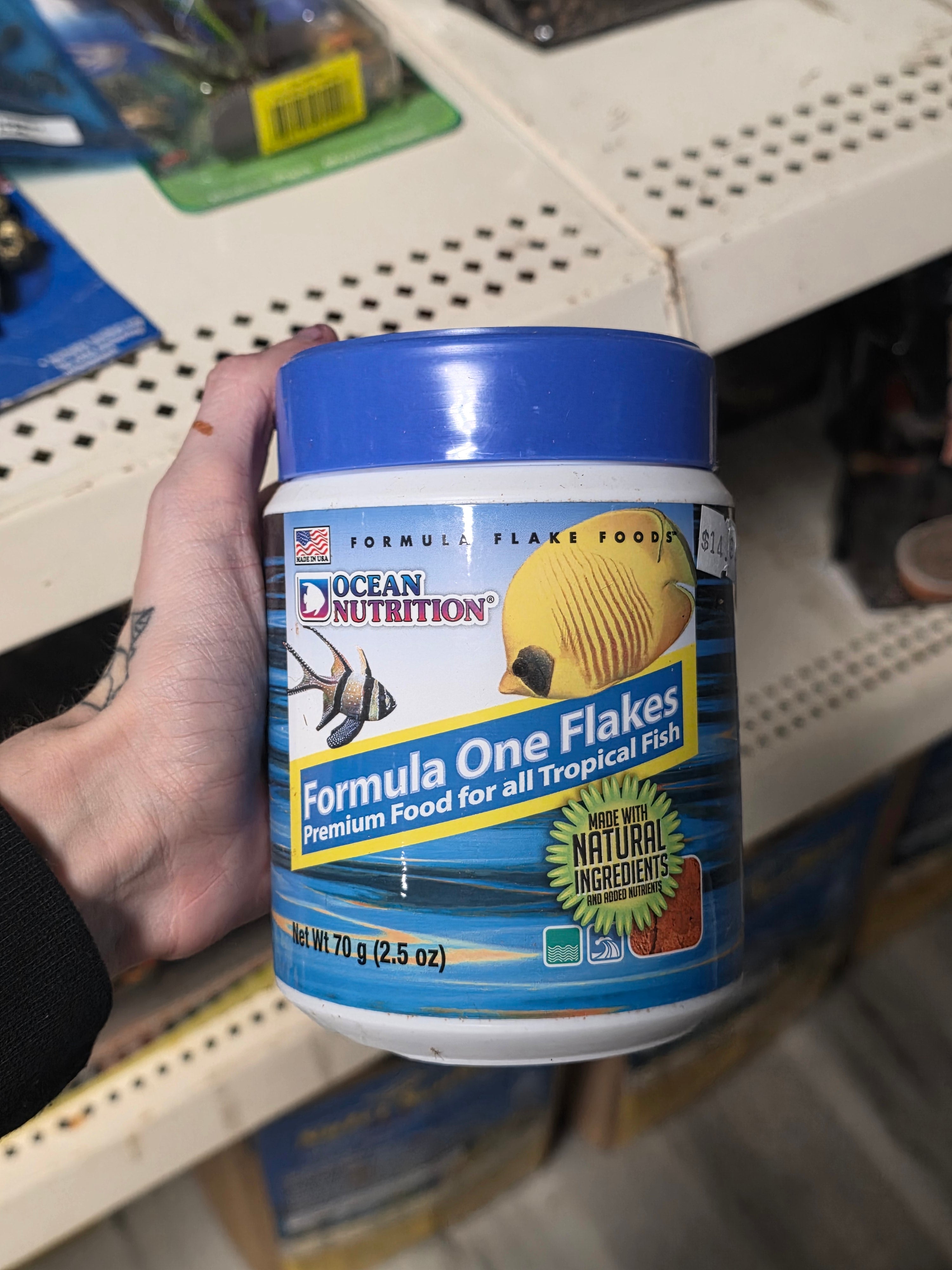 OCEAN NUTRITION Formula One Flakes - 2.5 oz