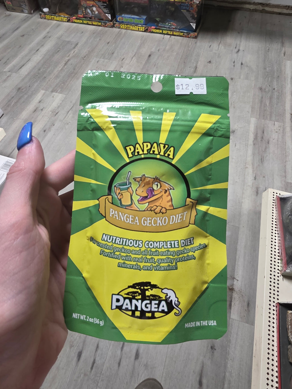 Pangea Complete Gecko Diet Papaya 2oz
