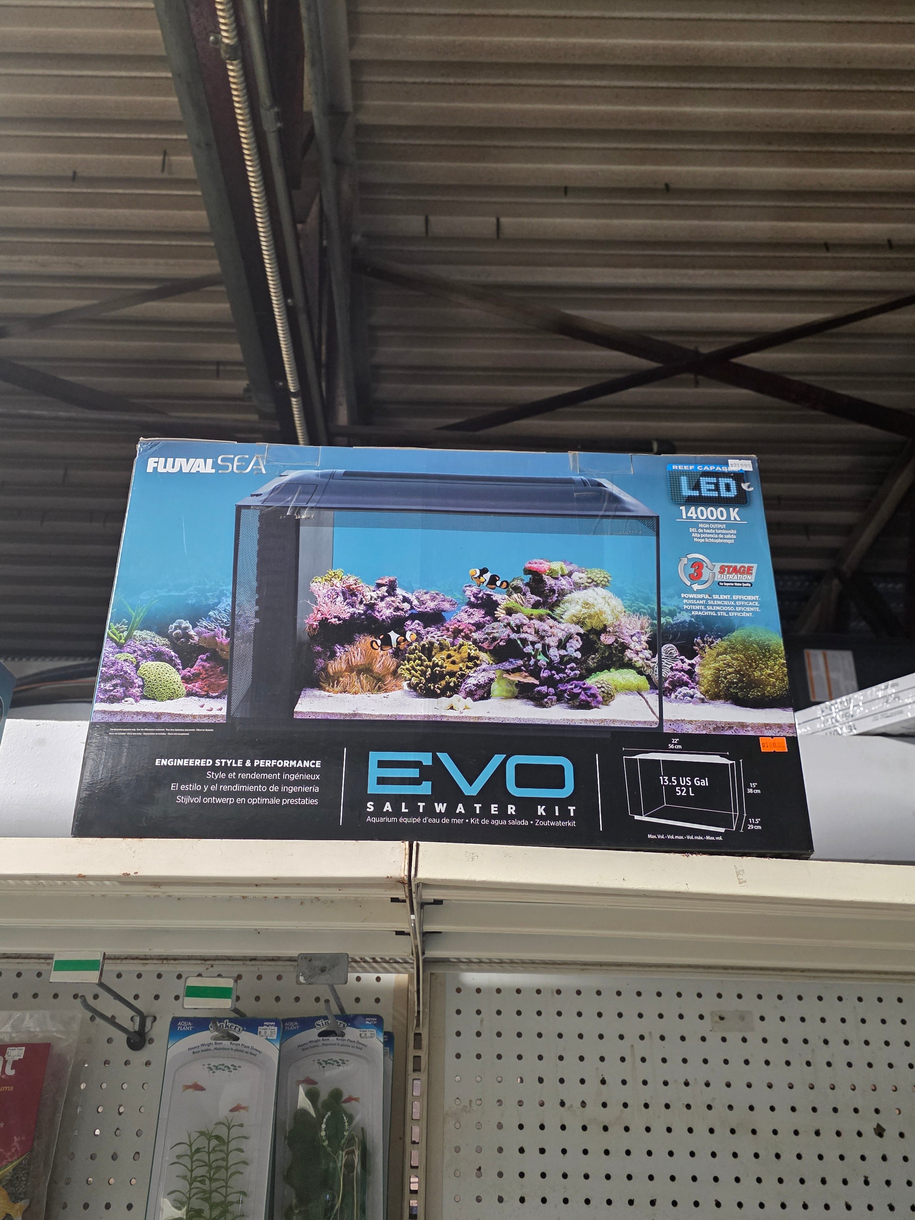 Fluval Sea EVO XII 13.5 gallon Aquarium Kit