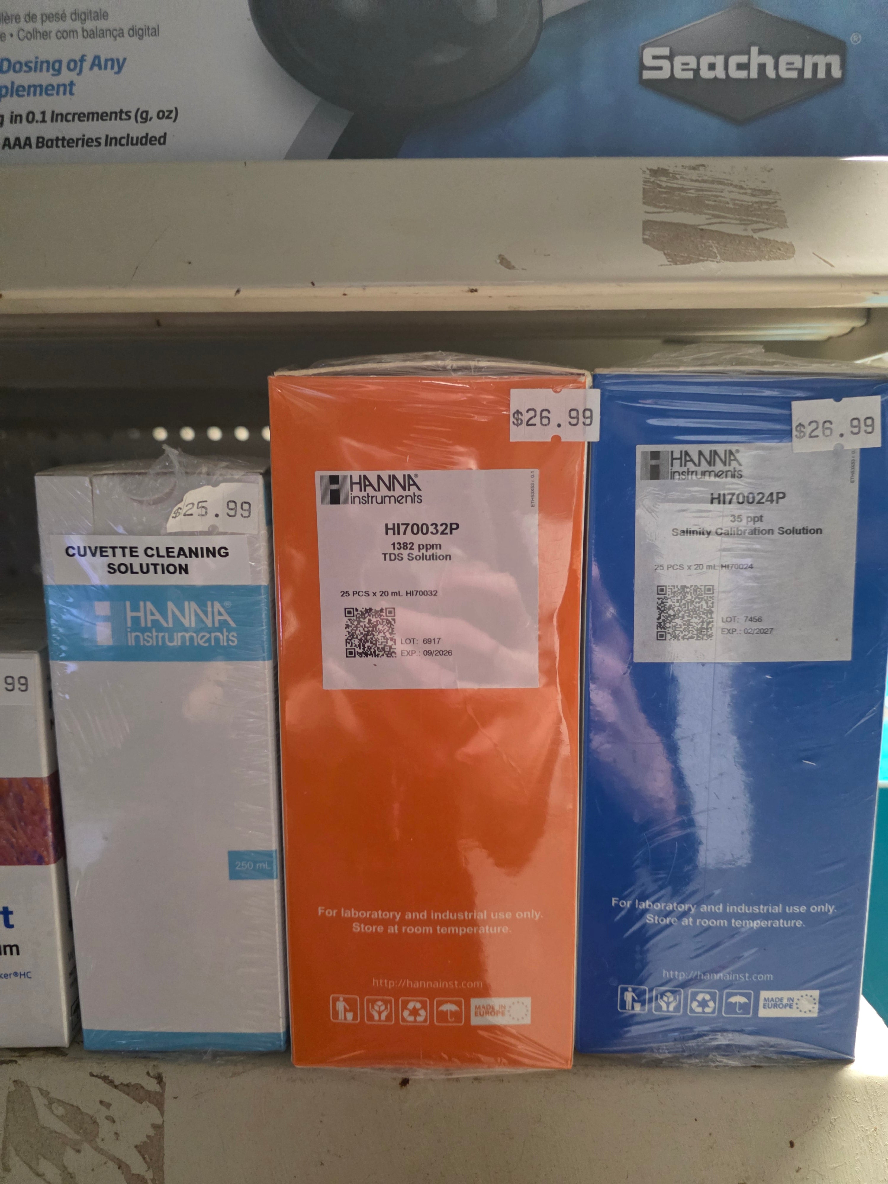 HI TDS 132mg/L Calibration Sachets (25ct)