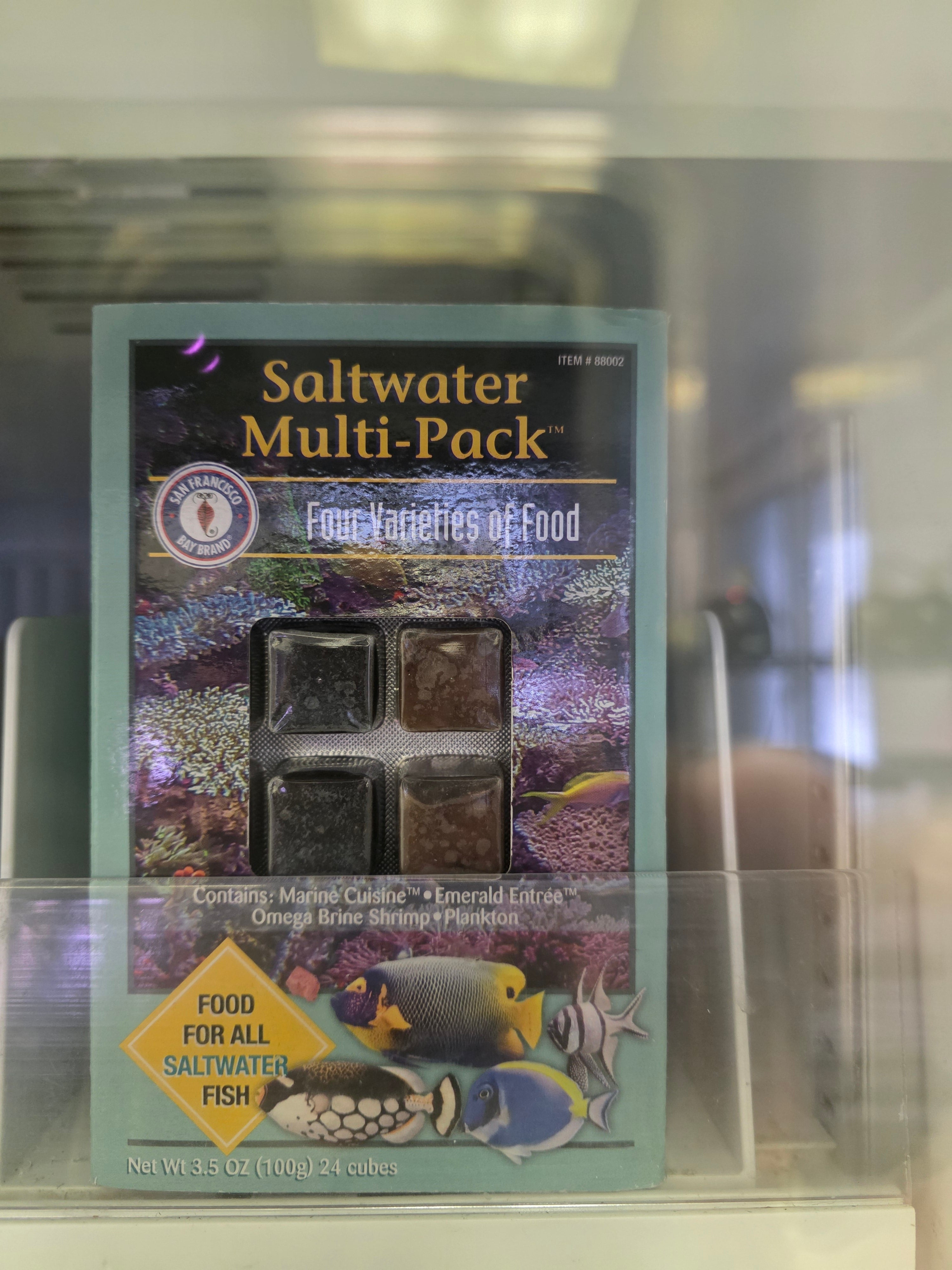 Frozen Saltwater Multipack Cubes 3.5oz