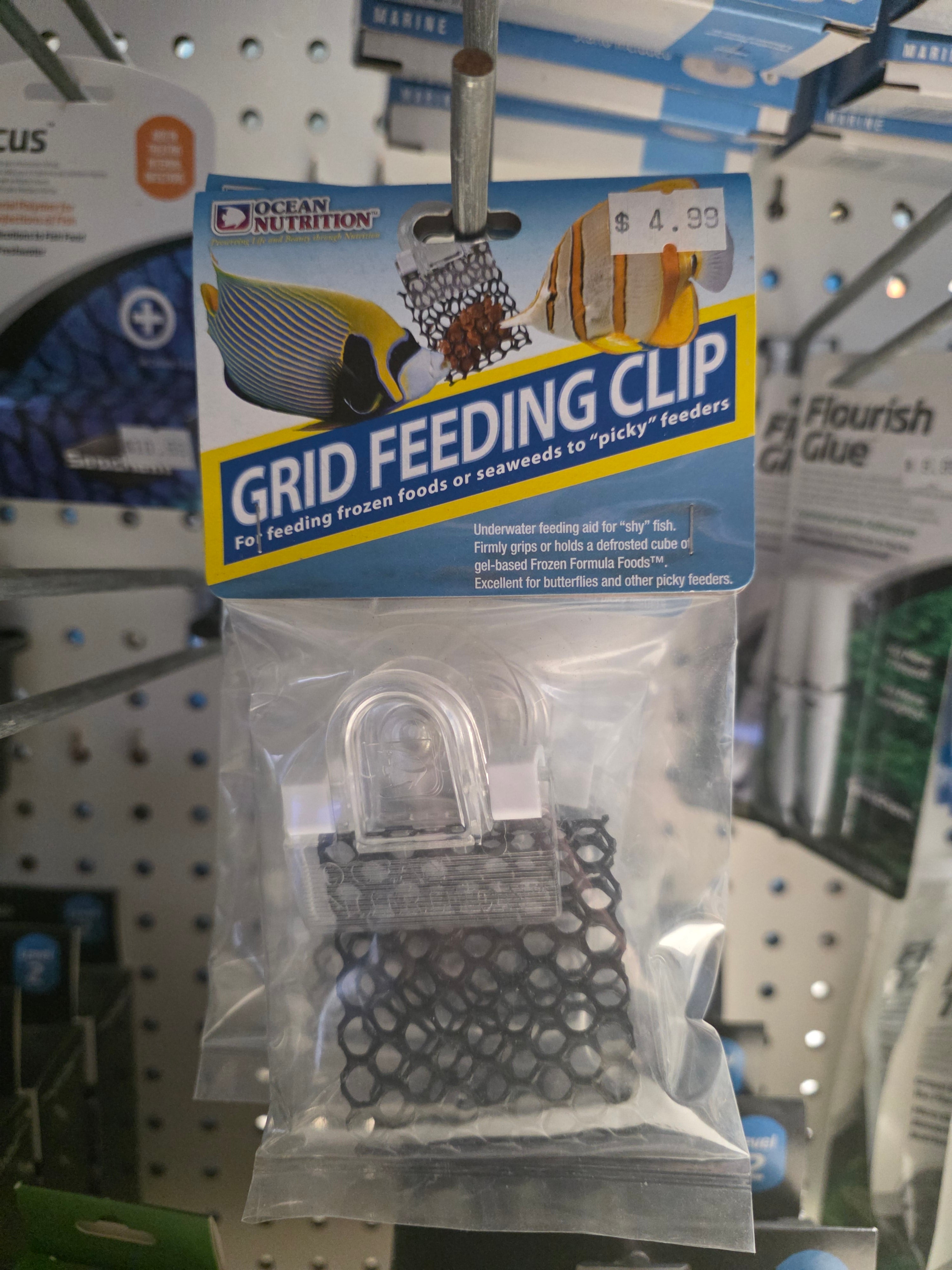 Ocean Nutrition Grid Feeding Clip