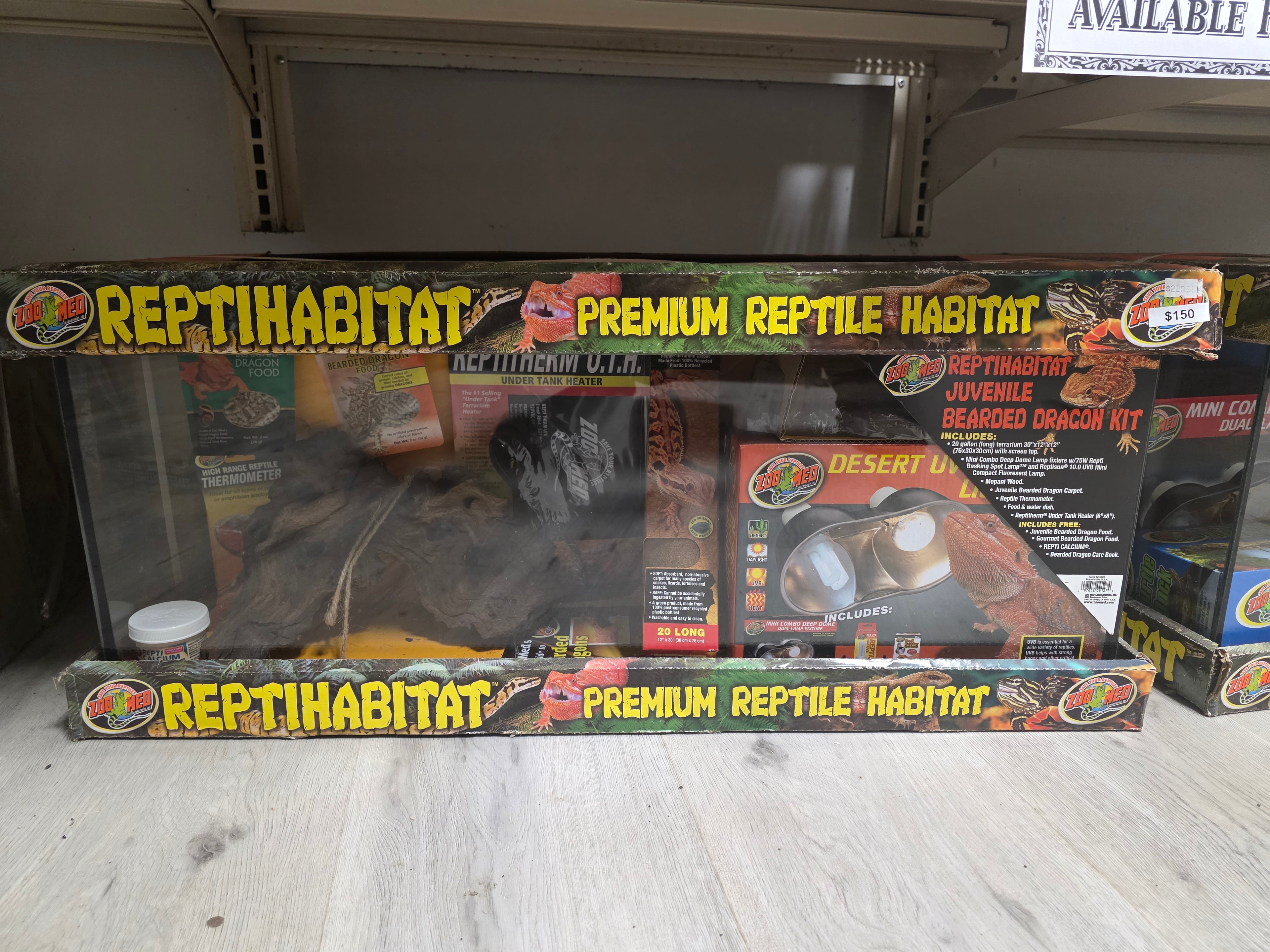 Zoo Med ReptiHabitat Juv. Bearded Dragon Kit 20L