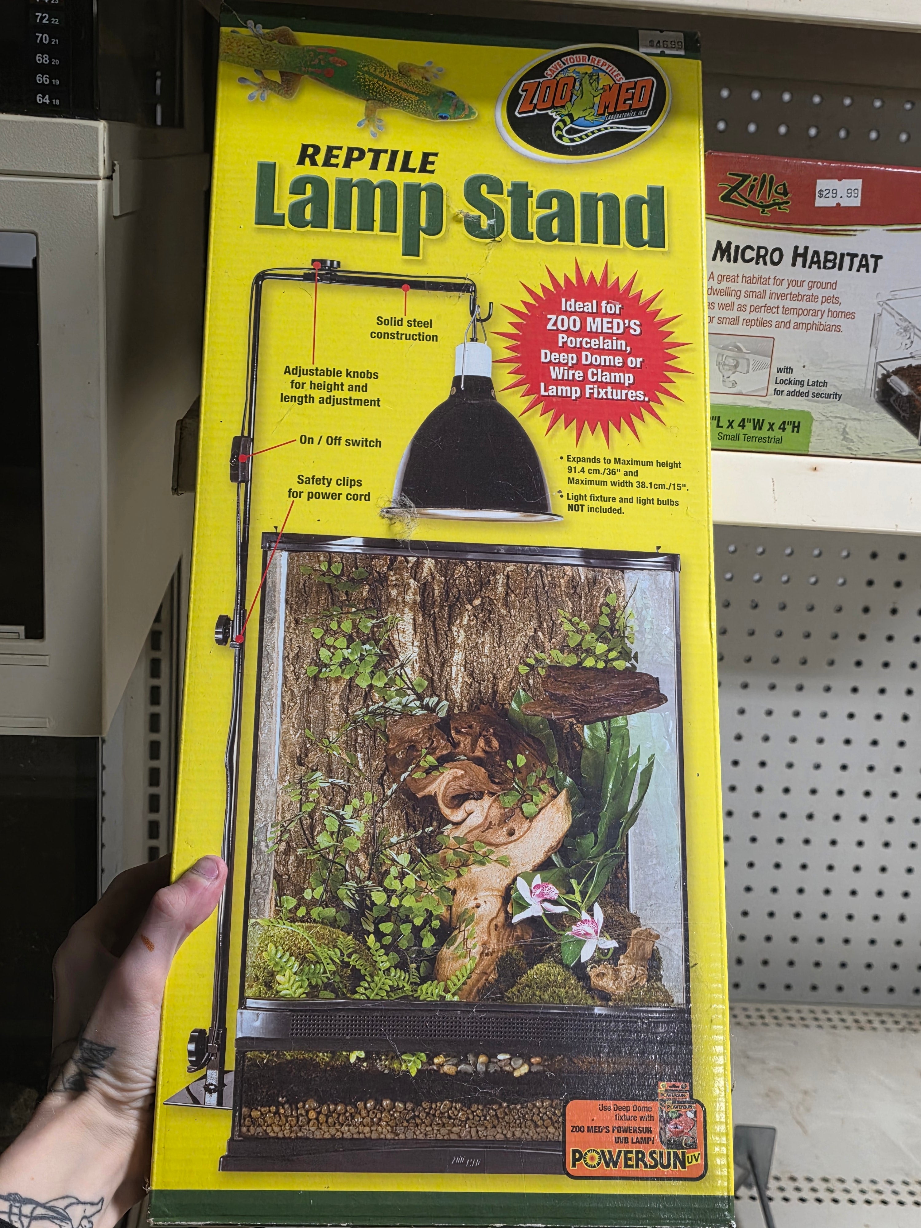 Zoo Med Lamp Stand (10-20 gallon)