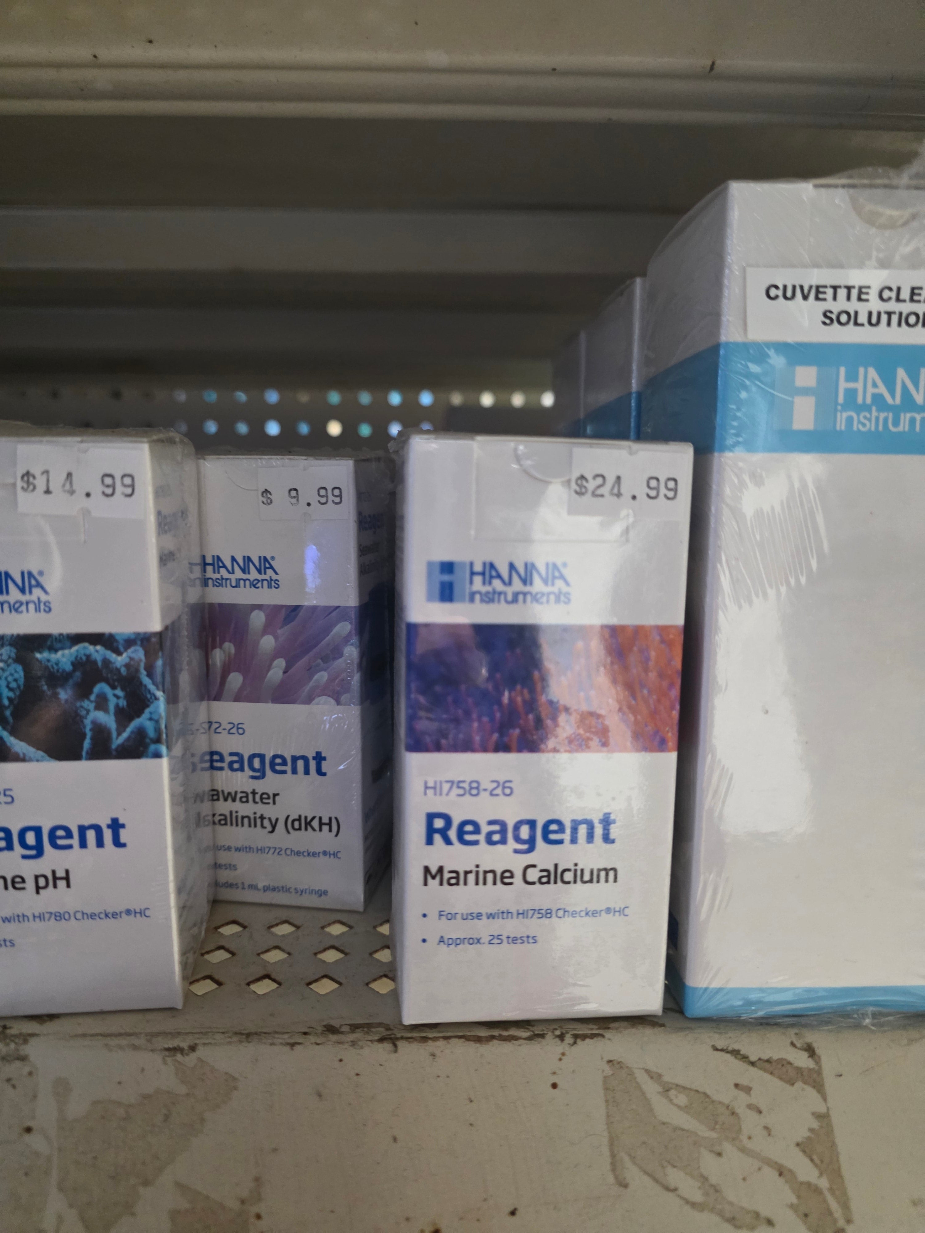 HI Marine Calcium Checker Reagents for 25 tests