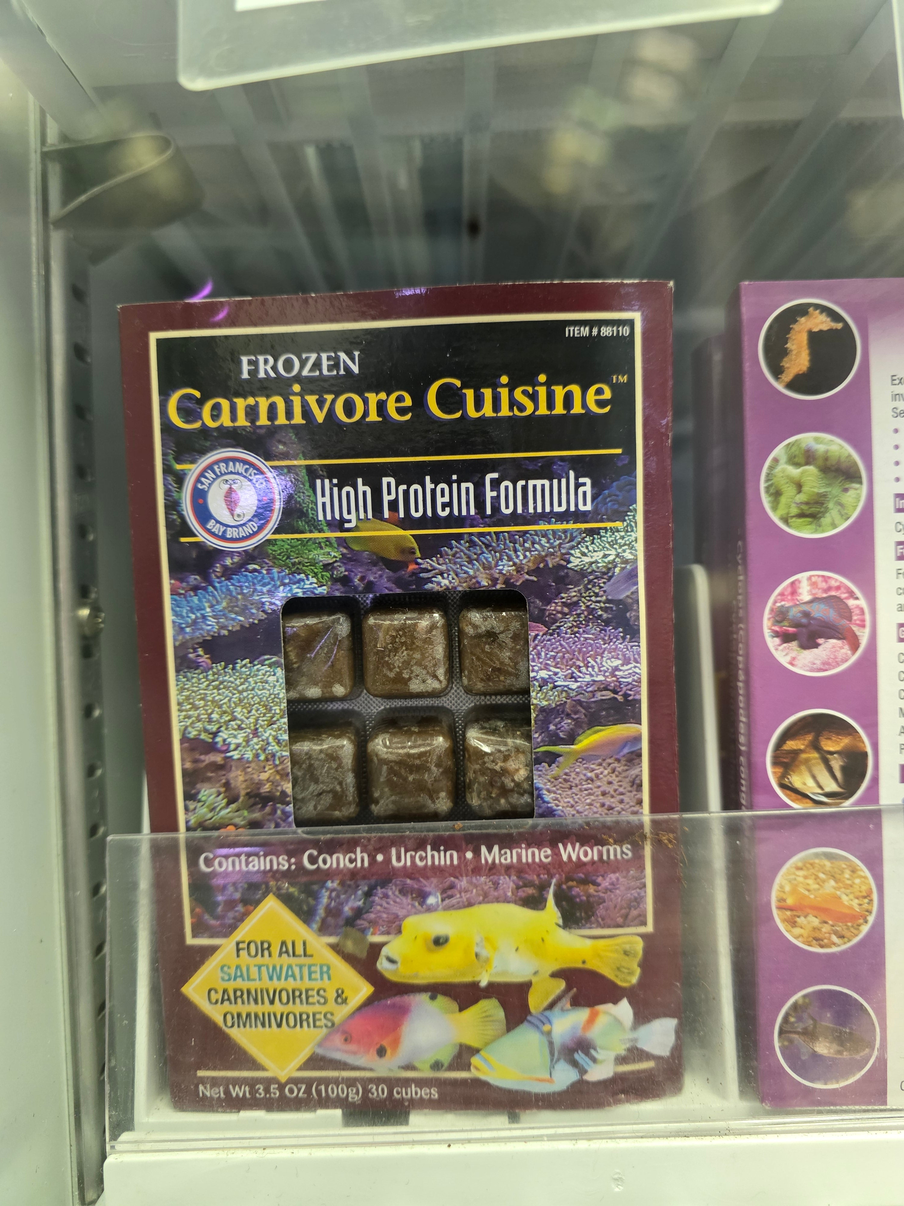 Frozen Carnivore Cuisine Cubes 3.5oz