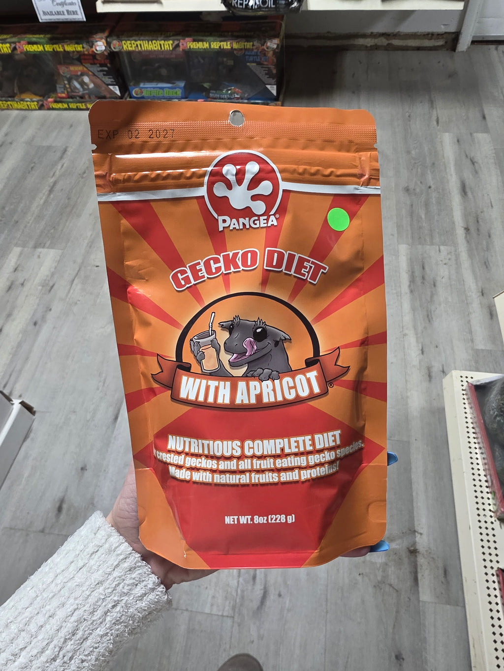 Pangea Complete Gecko Diet Apricot 8oz