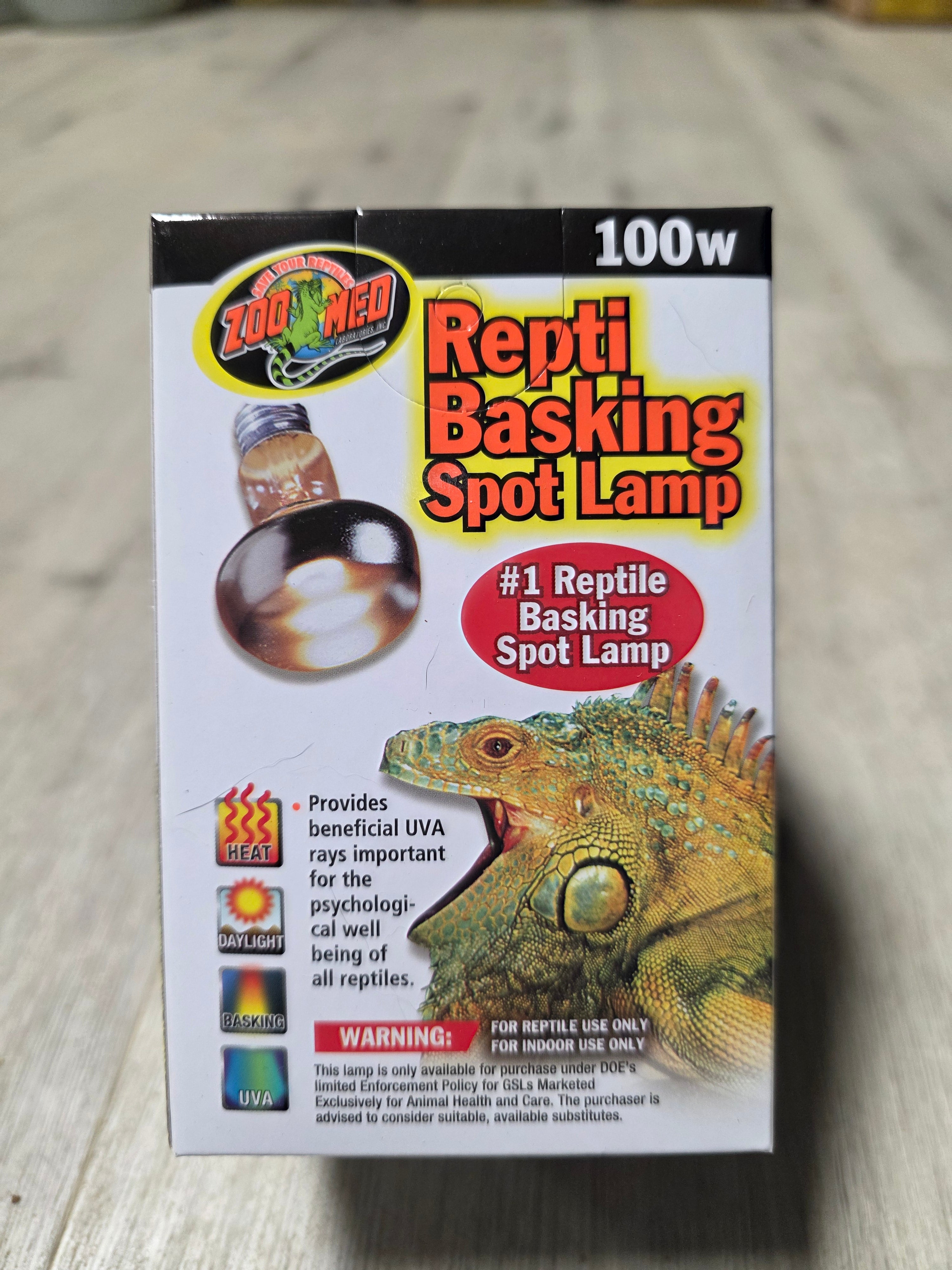 Repti basking spot lamp 100w