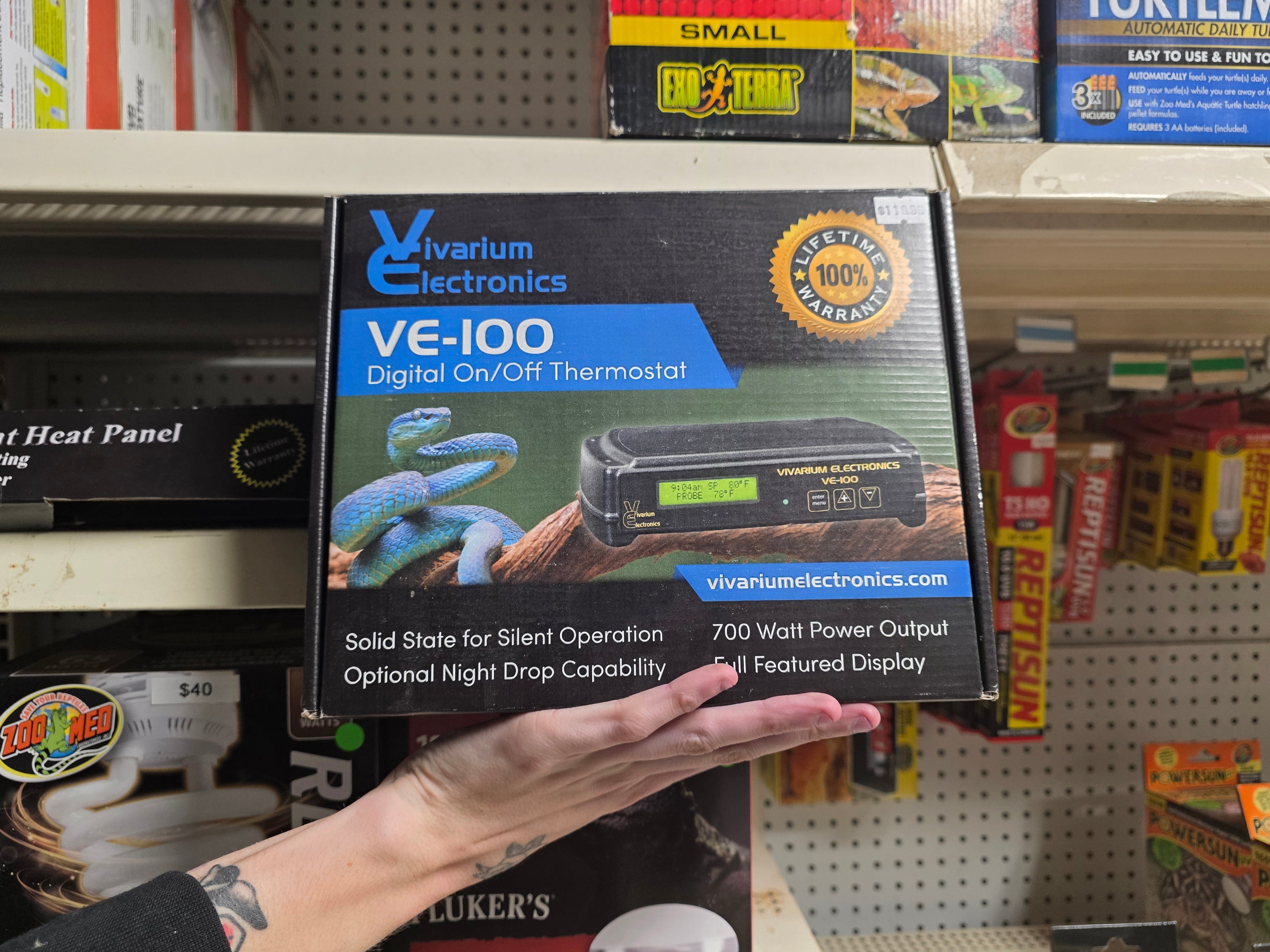 Vivarium Electronics VE-100 Digital Thermostat