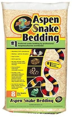 Zoo Med Aspen Snake Bedding 8qt