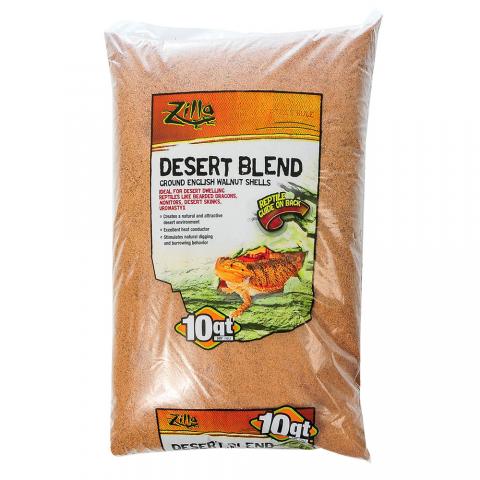 Zilla Desert Blend Ground Walnut Shells 10 dry quart