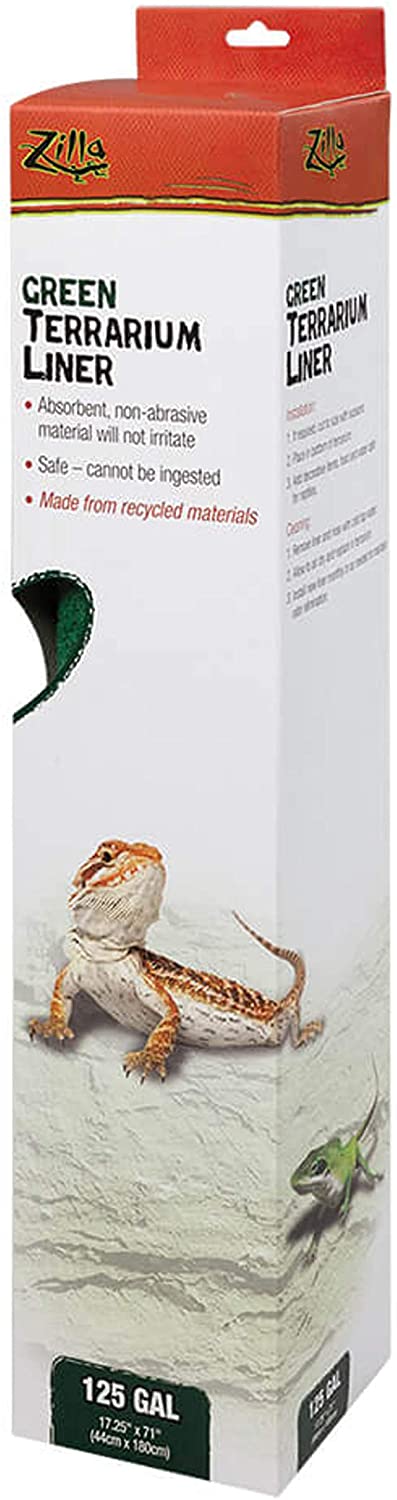 Zilla Terrarium Liner Green 125 gallon