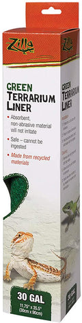 Zilla Terrarium Liner Green 30 gallon