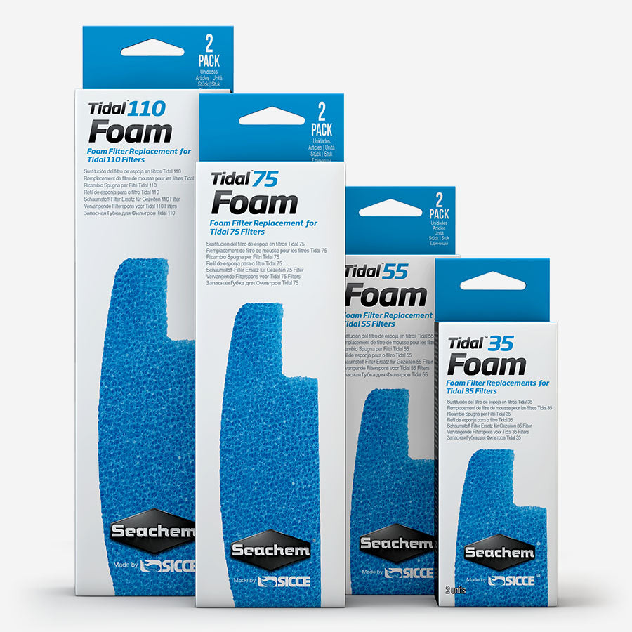 Tidal 55 Foam Sponge 2pk