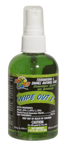Zoo Med Wipe Out 1 Cage Cleaner 4.25oz